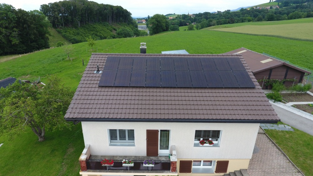Image Installation solaire photovoltaïque à Villarsiviriaux